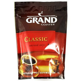 Кофе Гранд 75г.Мягкая упаковка